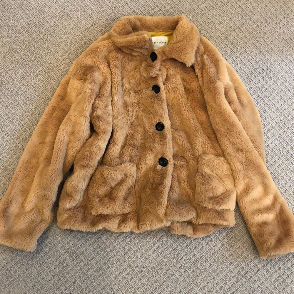 Yellow coat!